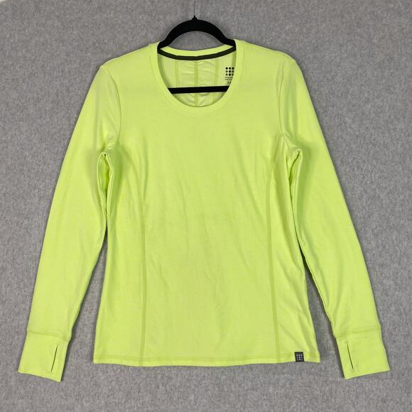 Title Nine Lime Tree Grace Long Sleeve Tee Size Medium - Picture 1 of 9
